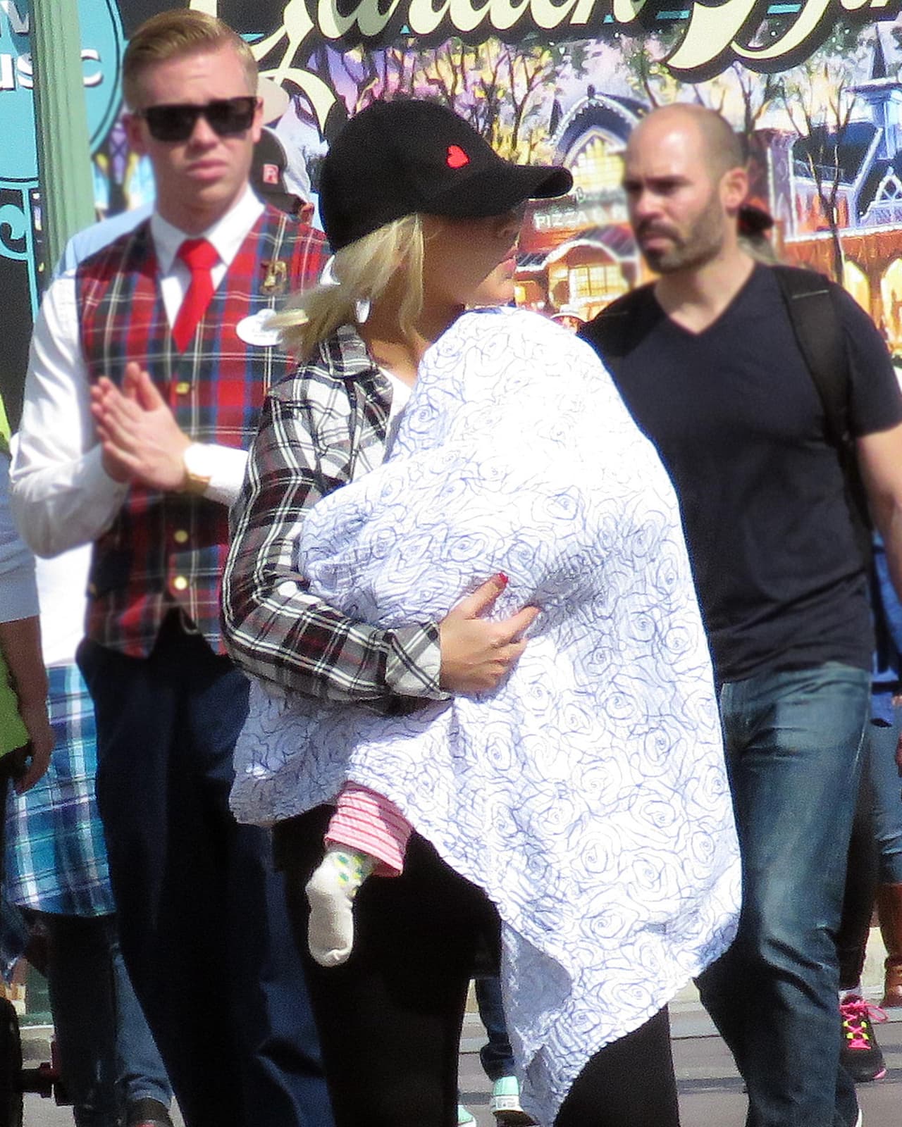 Con Summer Rain en Disney.