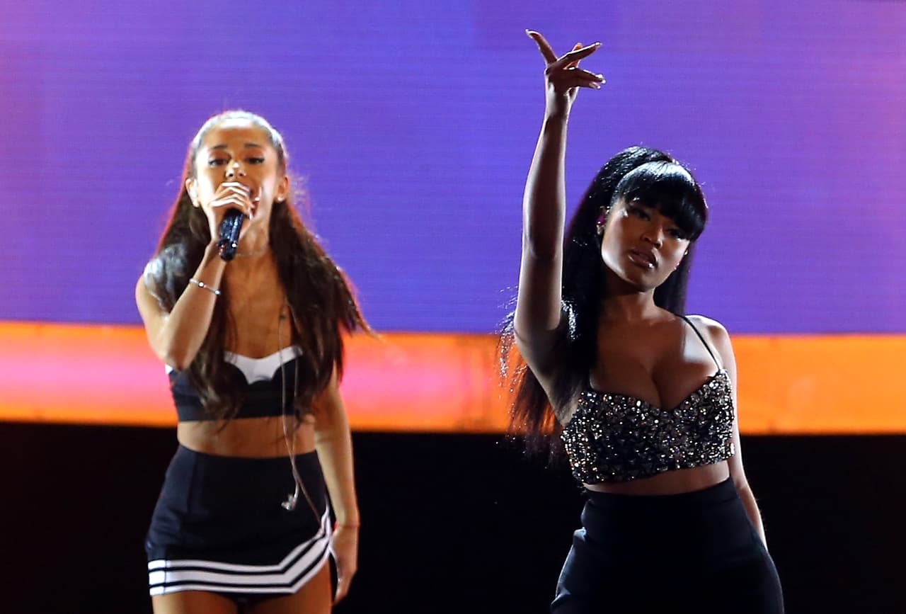 Ariana Grande teams up with Nicki Minaj for "The Light Is Coming" 