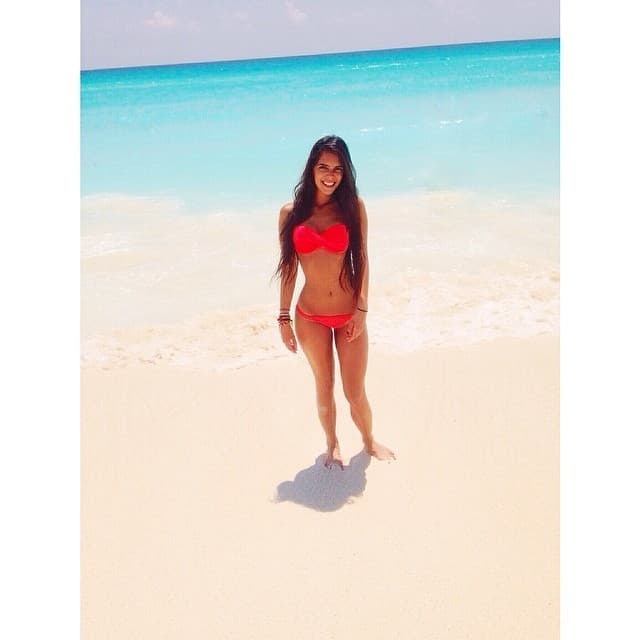 Definitivamente heredó la belleza de su madre.