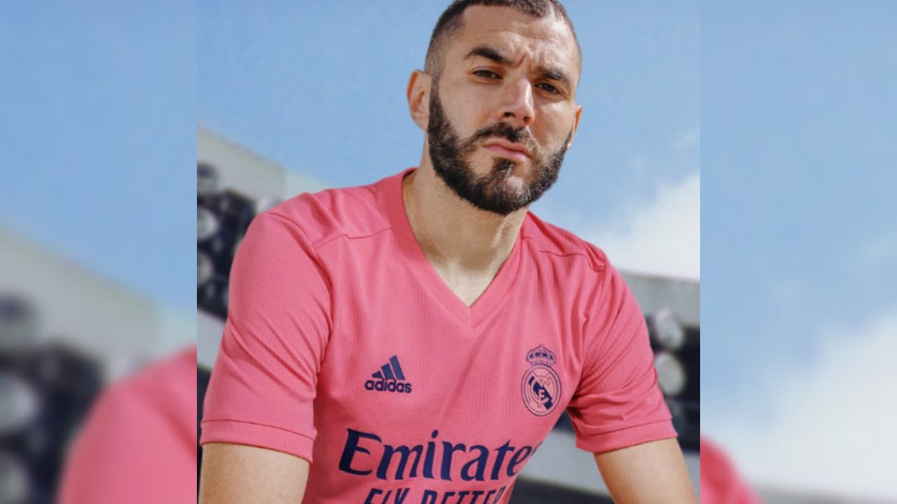 Así luce la segunda equipación de los merengues para los compromisos de la 2020-21.