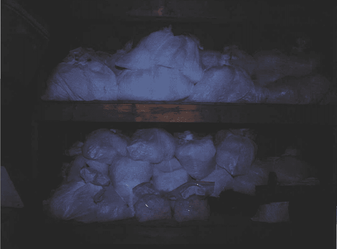 Más de 500 libras de metanfetamina fueron halladas el jueves en varias propiedades de Blacksburg, Carolina del Sur.