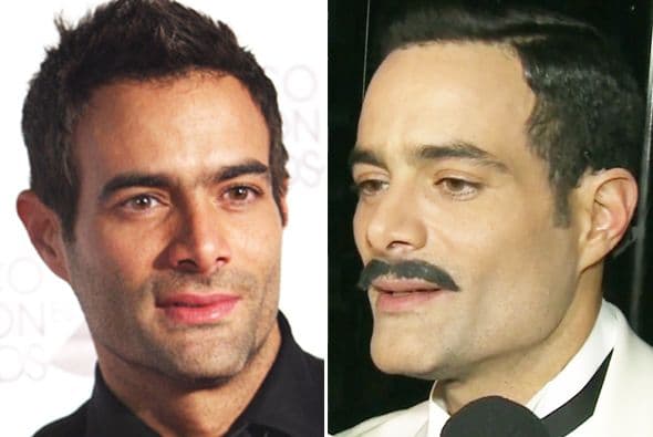Estos galanes de las telenovelas se ven estupendos con o sin bigote. Pero, ¿a ti cómo te gustan más? ¡Míralos y decide!