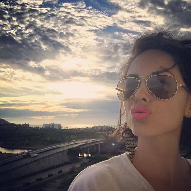 Natália y la bebé estuvieron viviendo en su casa por algunas semanas, pues quería estar al pendiente de ellas.