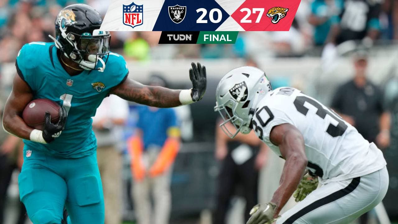 Los Jaguars vencen a los Raiders en una gran segunda mitad