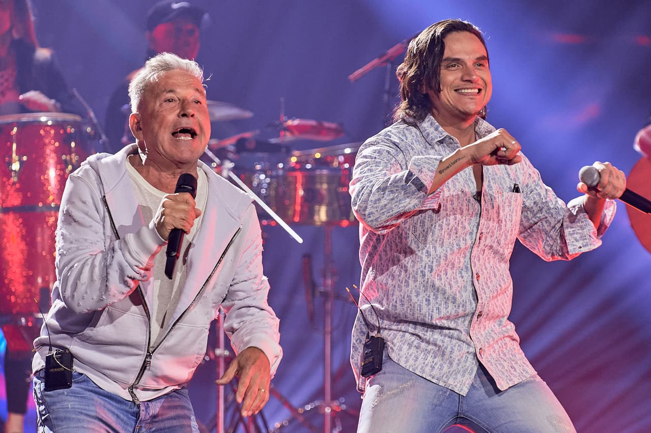 Ricardo Montaner en el tercer día de ensayos de Latin AMAs 2024