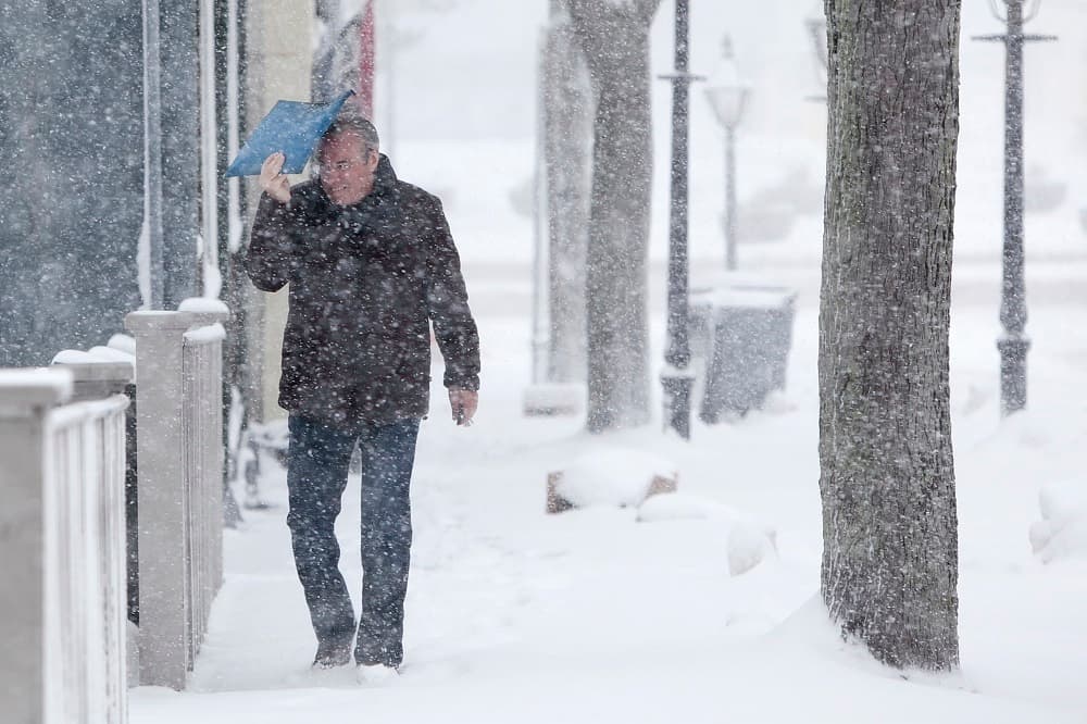 Tormenta de nieve en el noreste