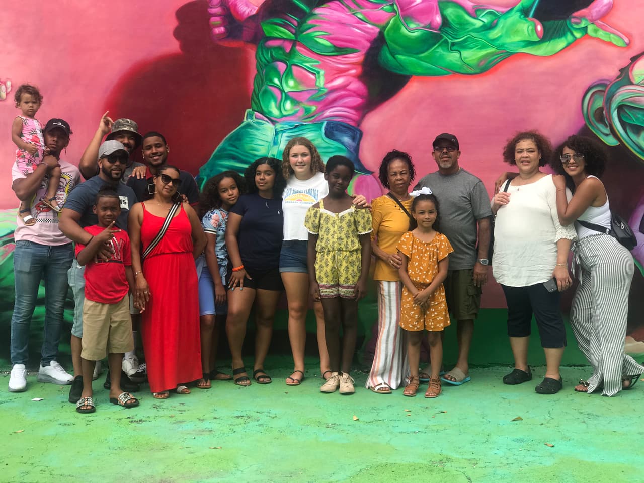 Imágenes de la vida de Carolina Peguero.