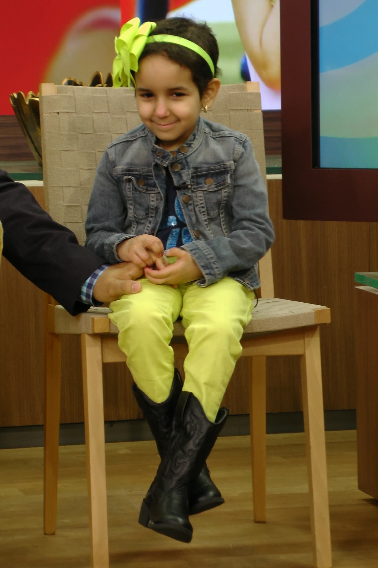 Este lunes Salma Richani vino a llenar de luz y esperanza el programa.