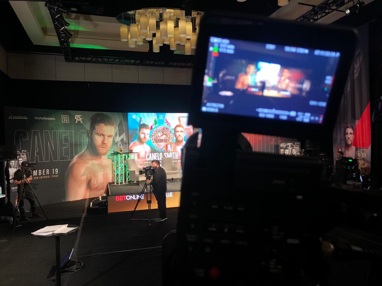 Las postales de la última conferencia previa al Canelo vs Smith | Luego de trece meses de inactividad, el mexicano tendrá una complicada prueba en las 168 libras.