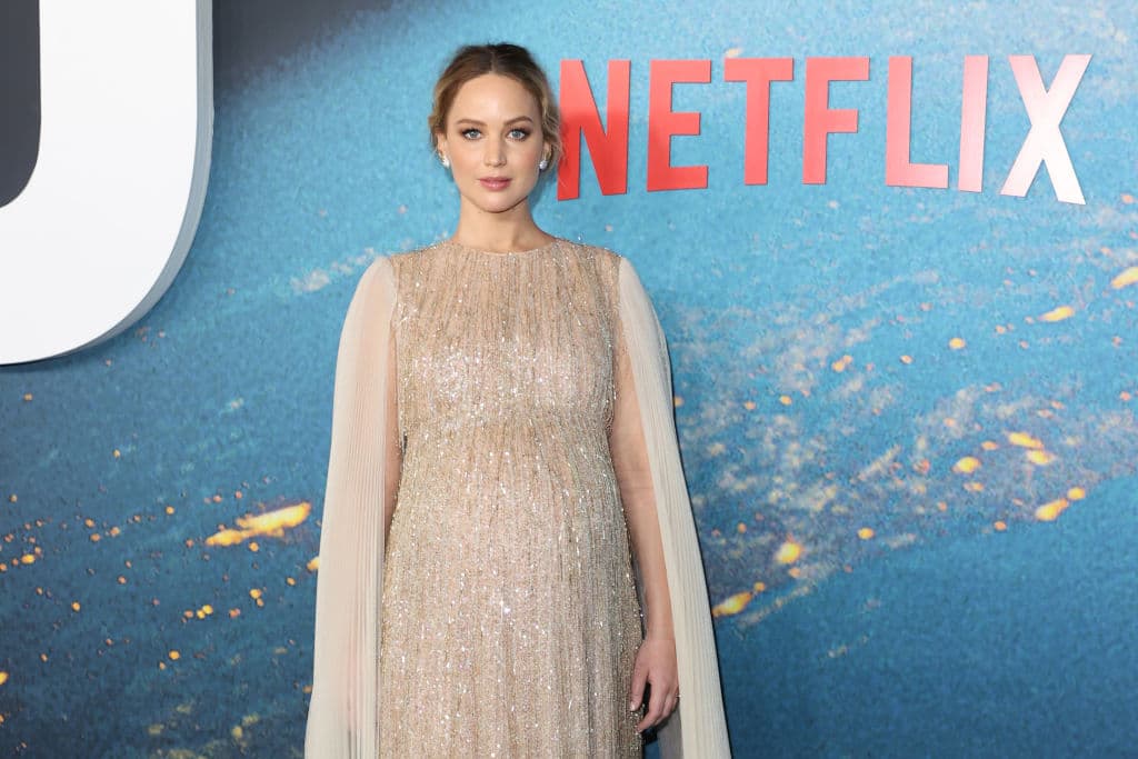 El estreno de 'No miren arriba' en Nueva York fue la primera aparición de Jennifer en la alfombra roja desde que se anunció la noticia de su embarazo.
