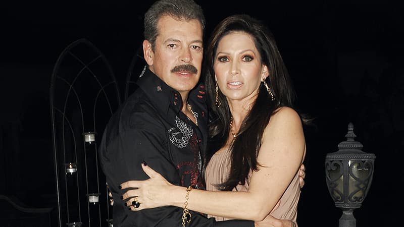 <b>Telly Filippini fue la segunda esposa del actor</b> con quien procreó a dos hijos (Sherlock y Shailock) y con quien se matuvo como pareja hasta 2013.