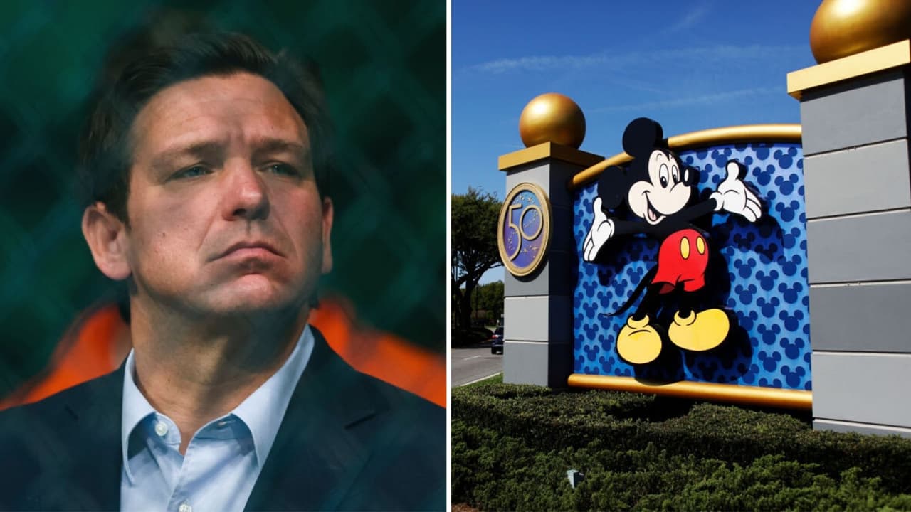 Florida buscará reemplazar el autogobierno de Disney por una junta nombrada por DeSantis