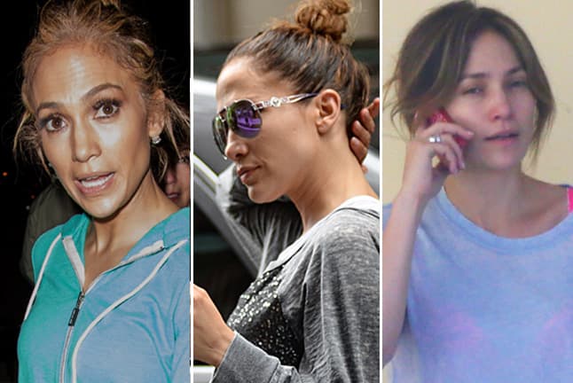 Por muy diva que sea, Jenni no siempre puede andar glamorosa.