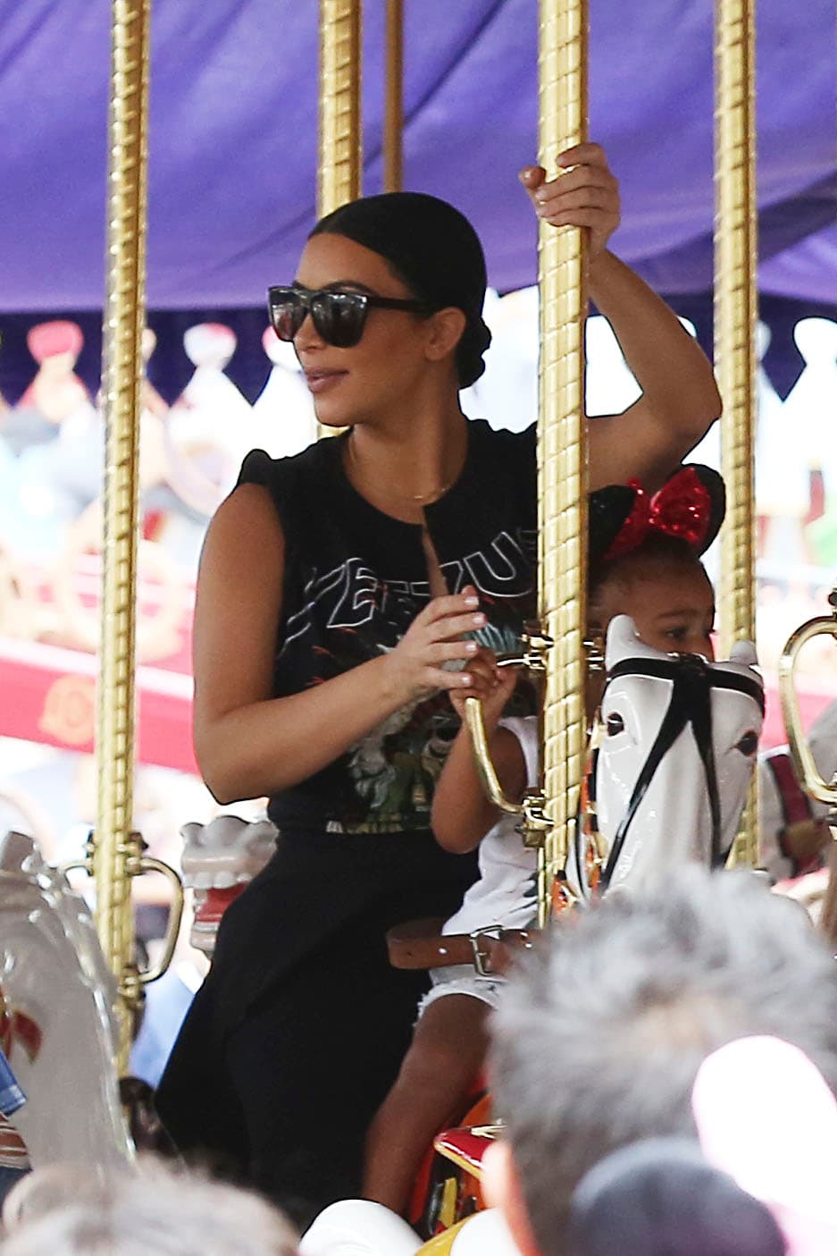 Kim como niña chiquita.