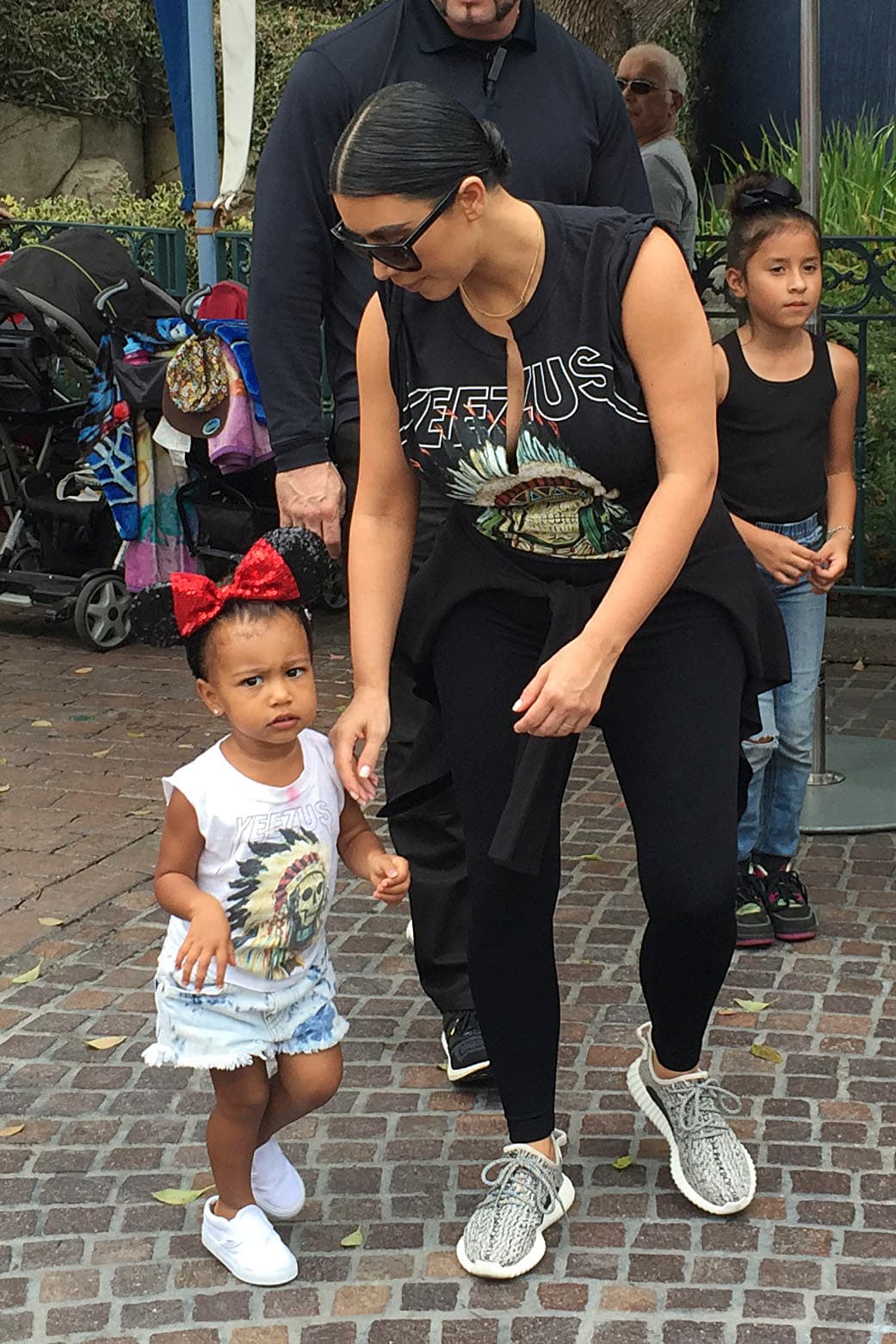 Haciendo un berrinchito.