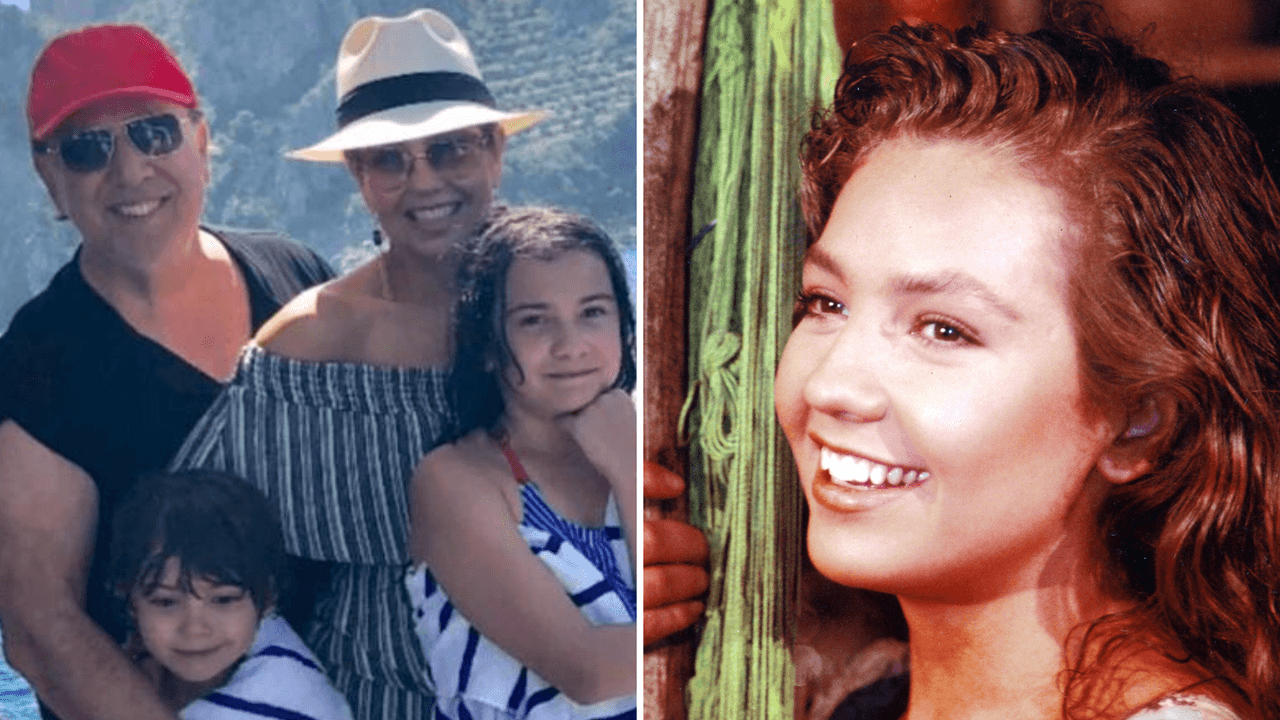 Thalía y Tommy Mottola con sus hijos / Thalía en 'Marimar'