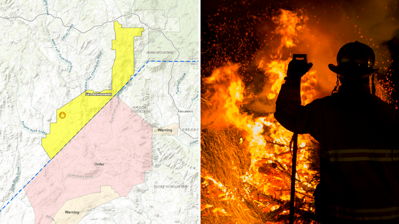 El condado de Madera declara estado de emergencia local por impacto del incendio River