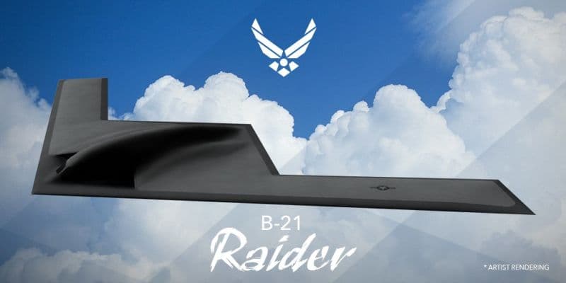 El nuevo superbombardero sigiloso de Estados Unidos se llamará B-21 Raider