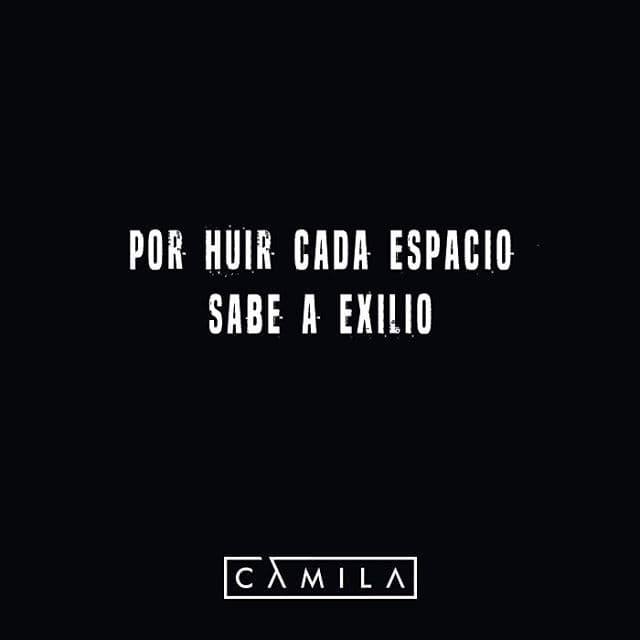 El grupo Camila se mantiene a la expectativa de su nominación compartiendo frases como ésta.