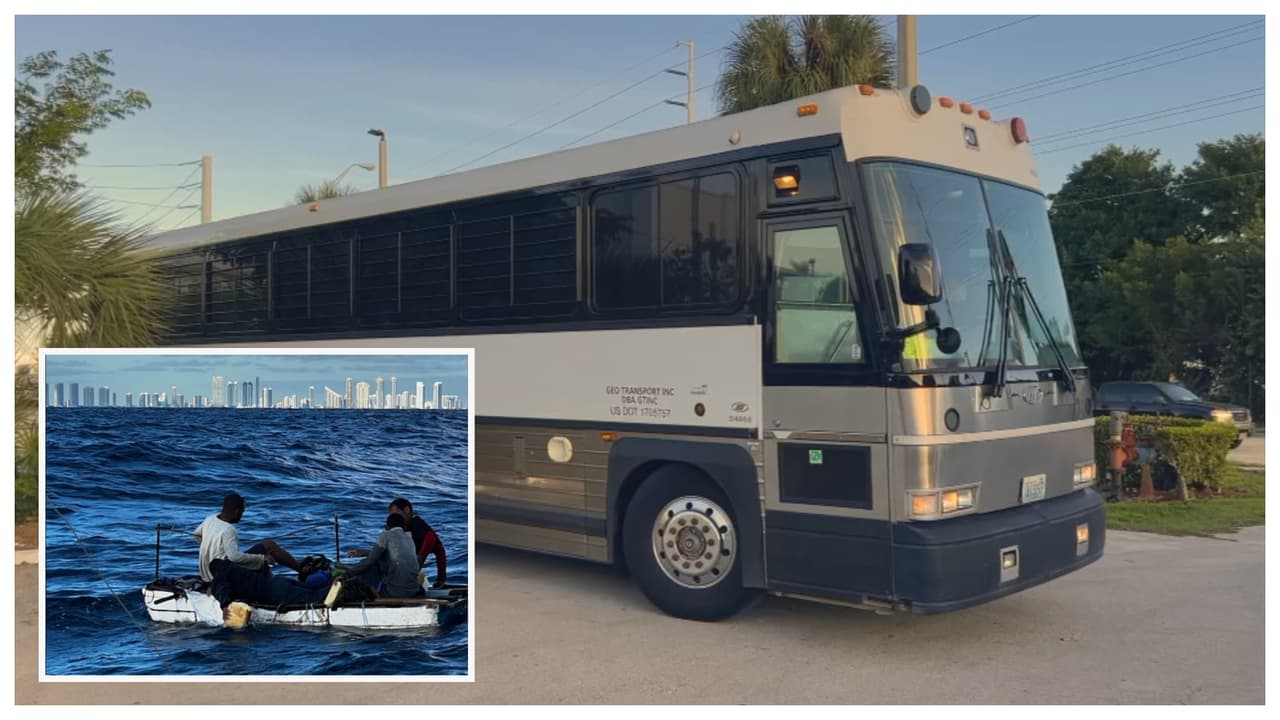 Balseros cubanos son trasladados de un centro de detención en Broward a uno en el sur de Texas