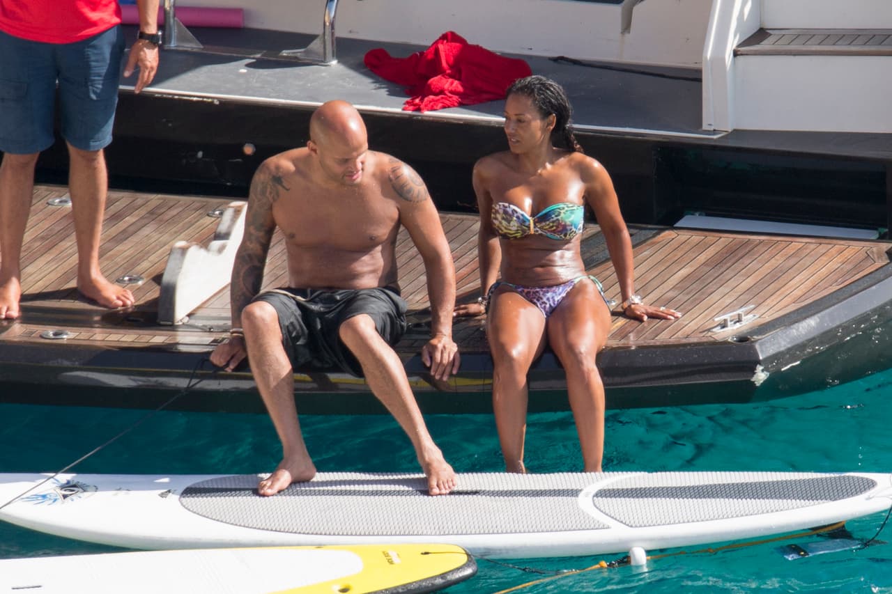 Se nota que la parejita se lleva de maravilla.