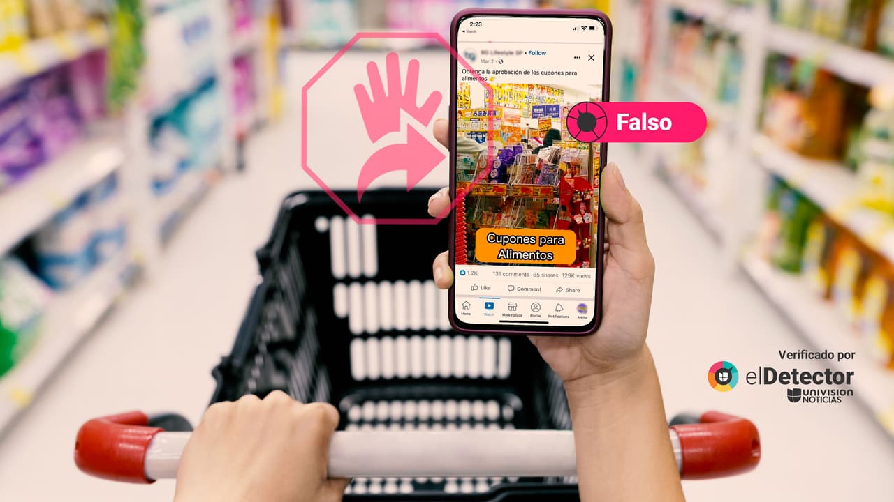 Es falso ese mensaje que dice que los inmigrantes con más de tres meses en EEUU “cumplen” los requisitos para recibir los cupones de alimentos