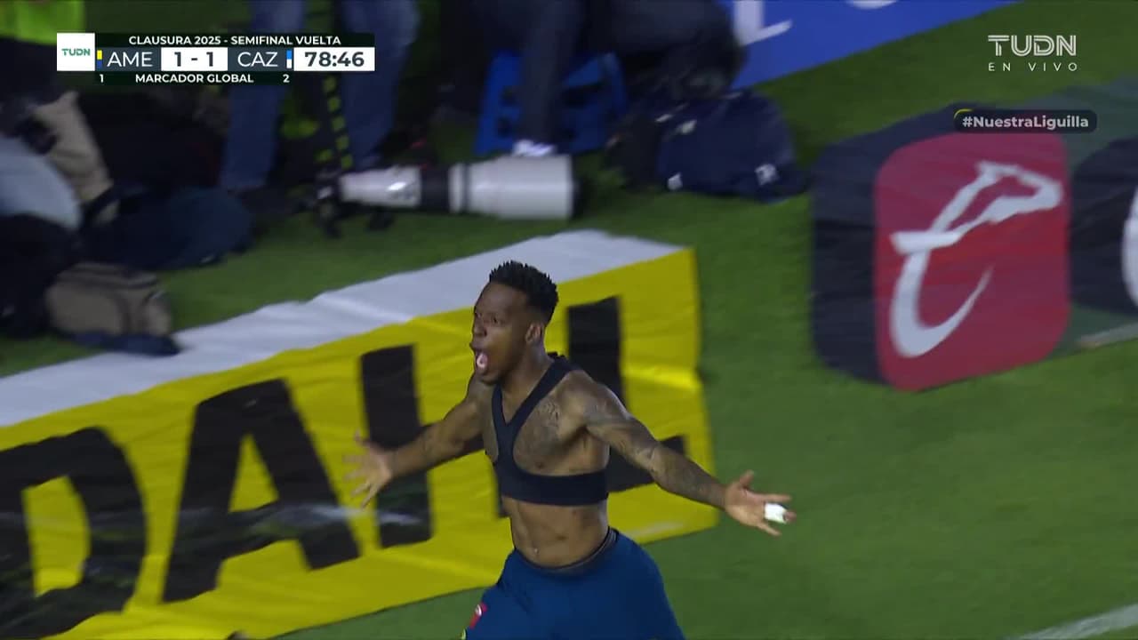 ¡Gol del América! Borja empata el marcador y mete al América a la final