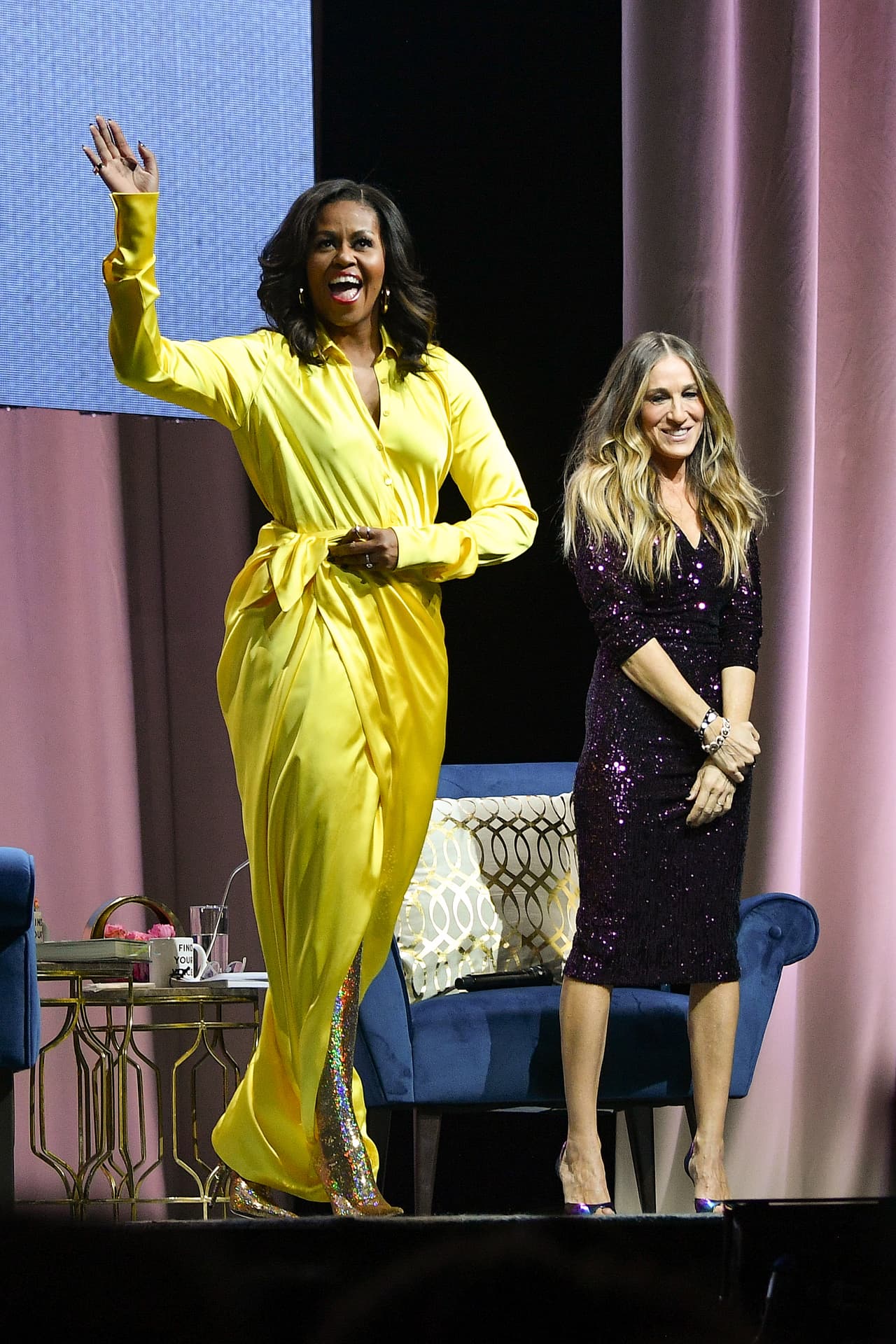 Michelle Obama impresionó a Sarah Jessica Parker, quien desde su interpretación de Carrie Bradshaw en la serie ‘Sex and the City’, siempre se ha distinguido por su forma de vestir, siempre a la moda.