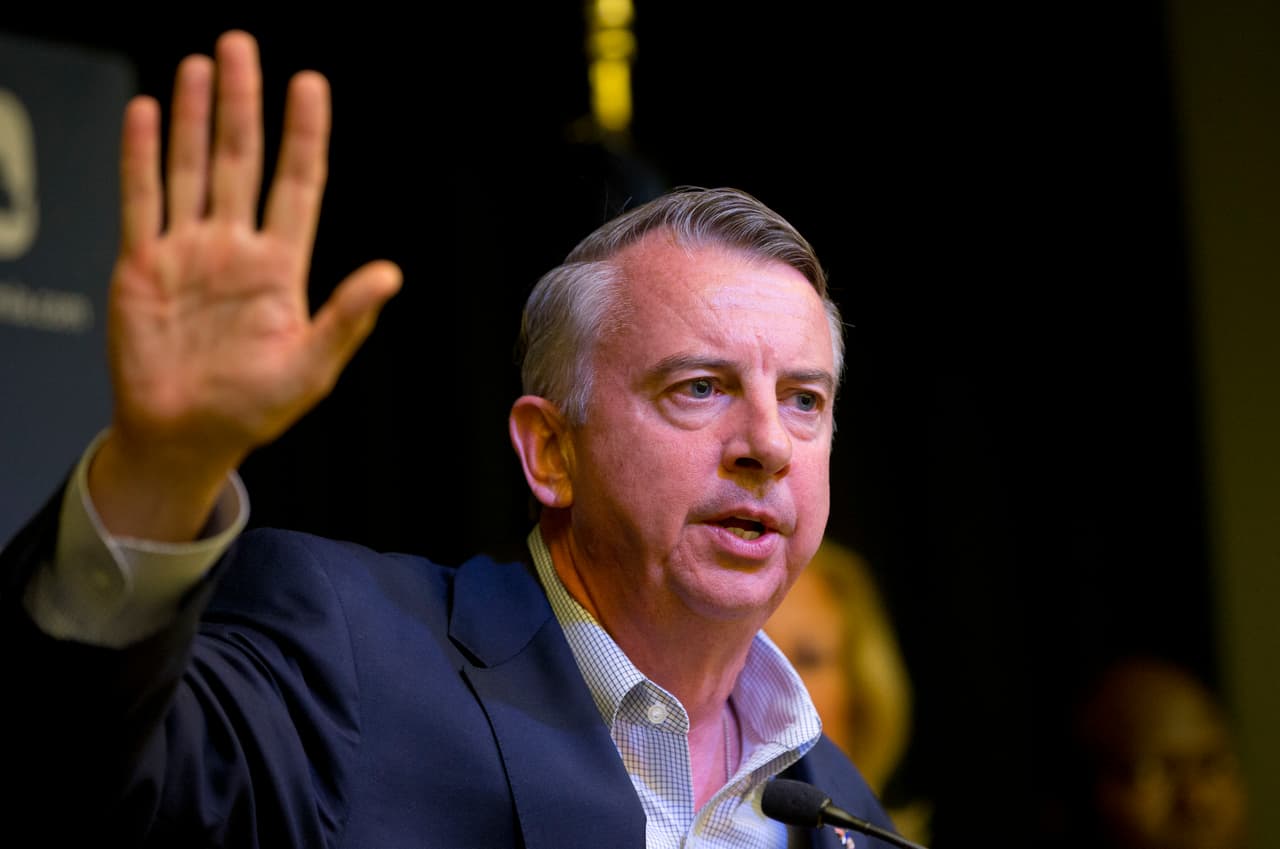 Ed Gillespie, candidato republicano a la gobernación de Virginia.