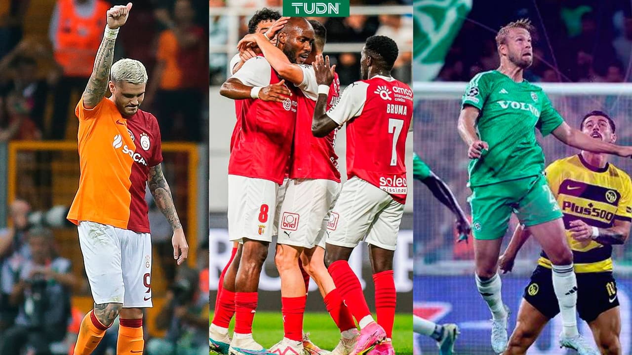 Galatasaray y Braga ganan en Playoffs de la UEFA Champions League
