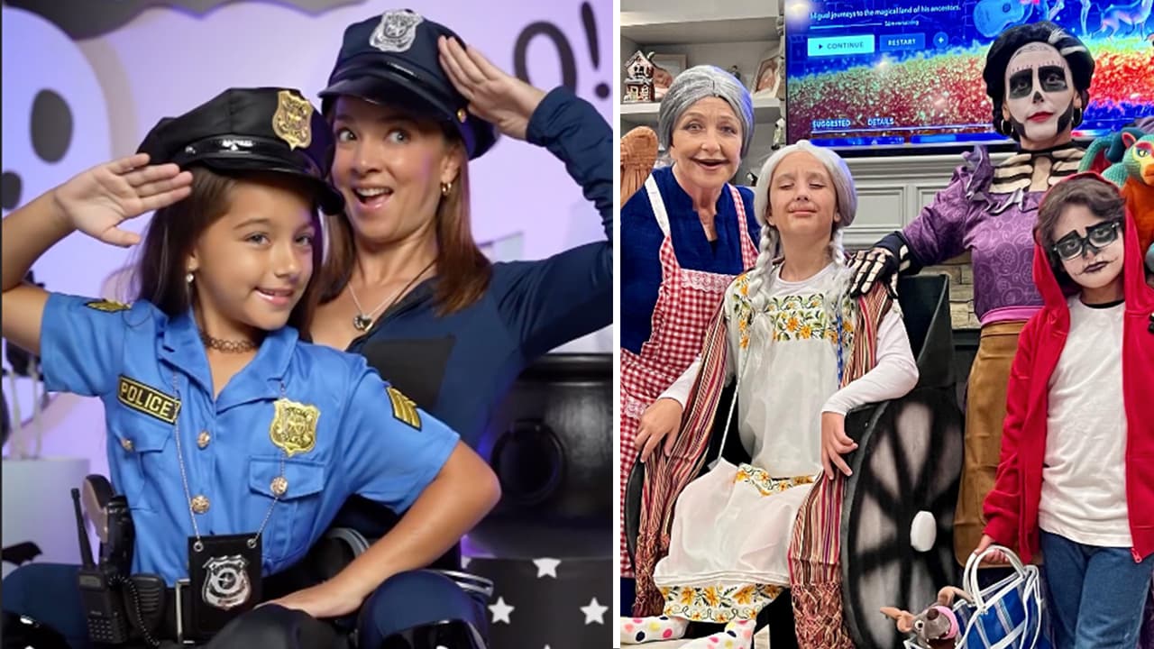 Hijos de famosos que causaron revuelo con sus disfraces de Halloween: son tiernos y aterradores