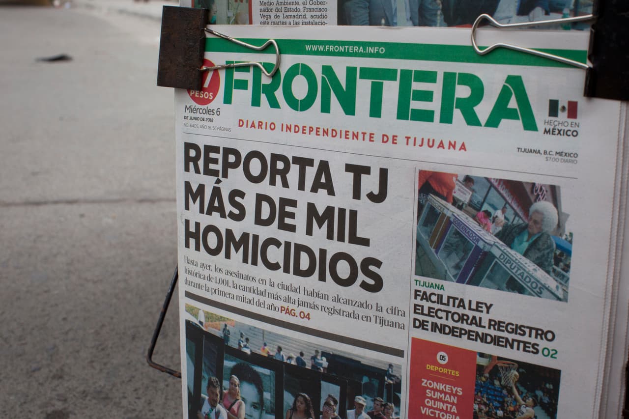 Hasta la noche del martes, la fiscalía de Baja California confirmó 1,009 muertes violentas en Tijuana.