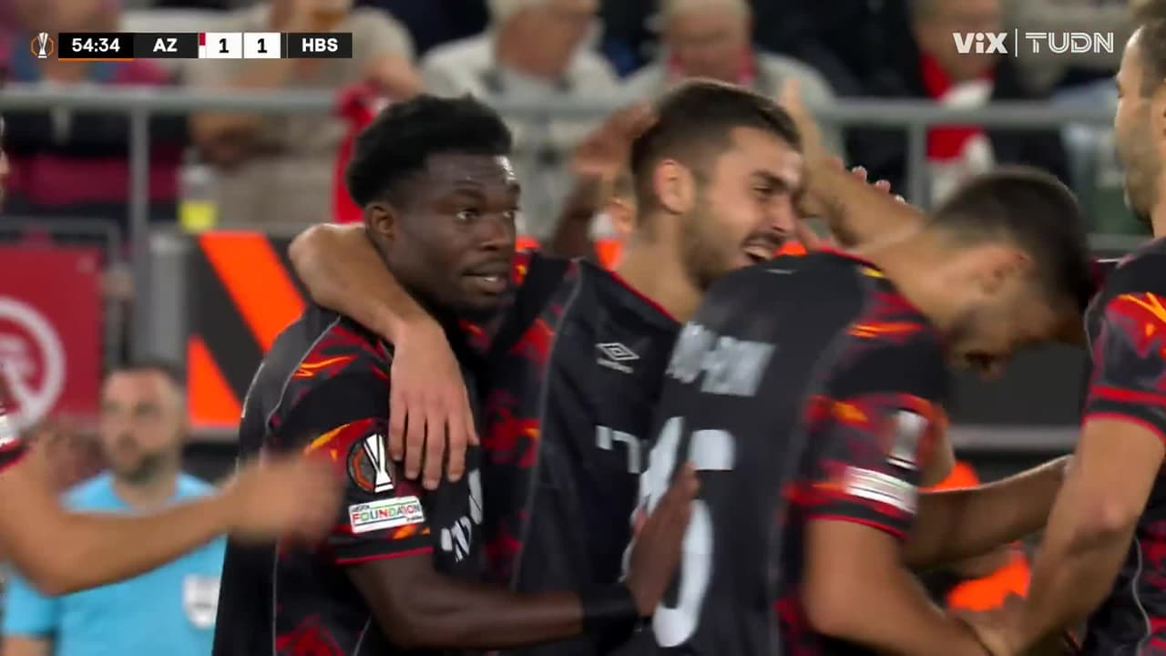 ¡Brutal error! Gol de Forson Amankwah tras la pifia del AZ en defensa