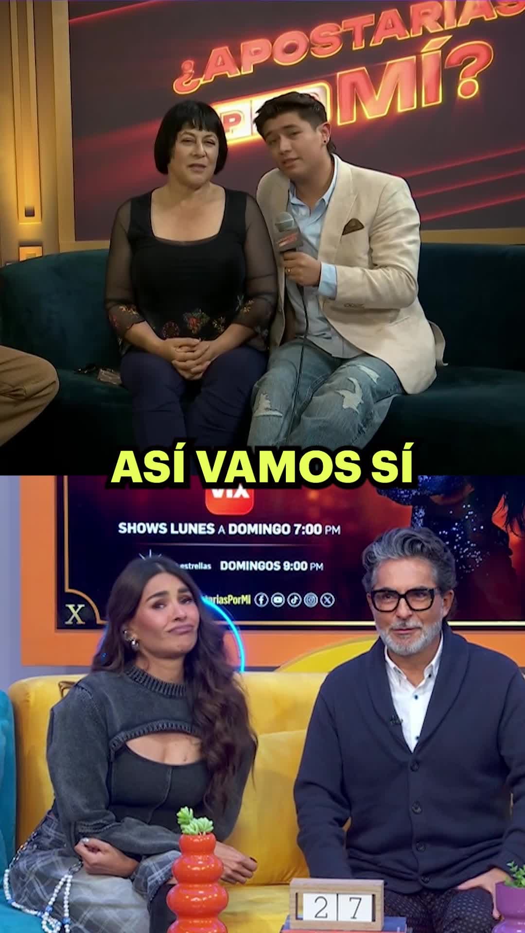 Ya hubo reconciliación entre Alina y Jim tras su salida de Apostarías por mí