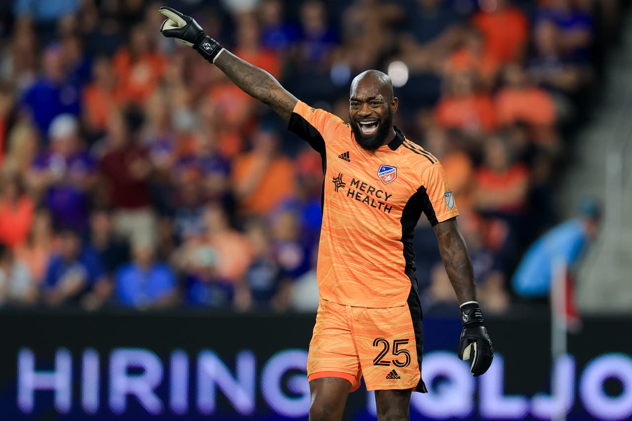 Tras salir de LAFC el arquero Kenneth Vermeer se convirtió una pieza clave en el andamiaje de FC Cincinnati.
<br>