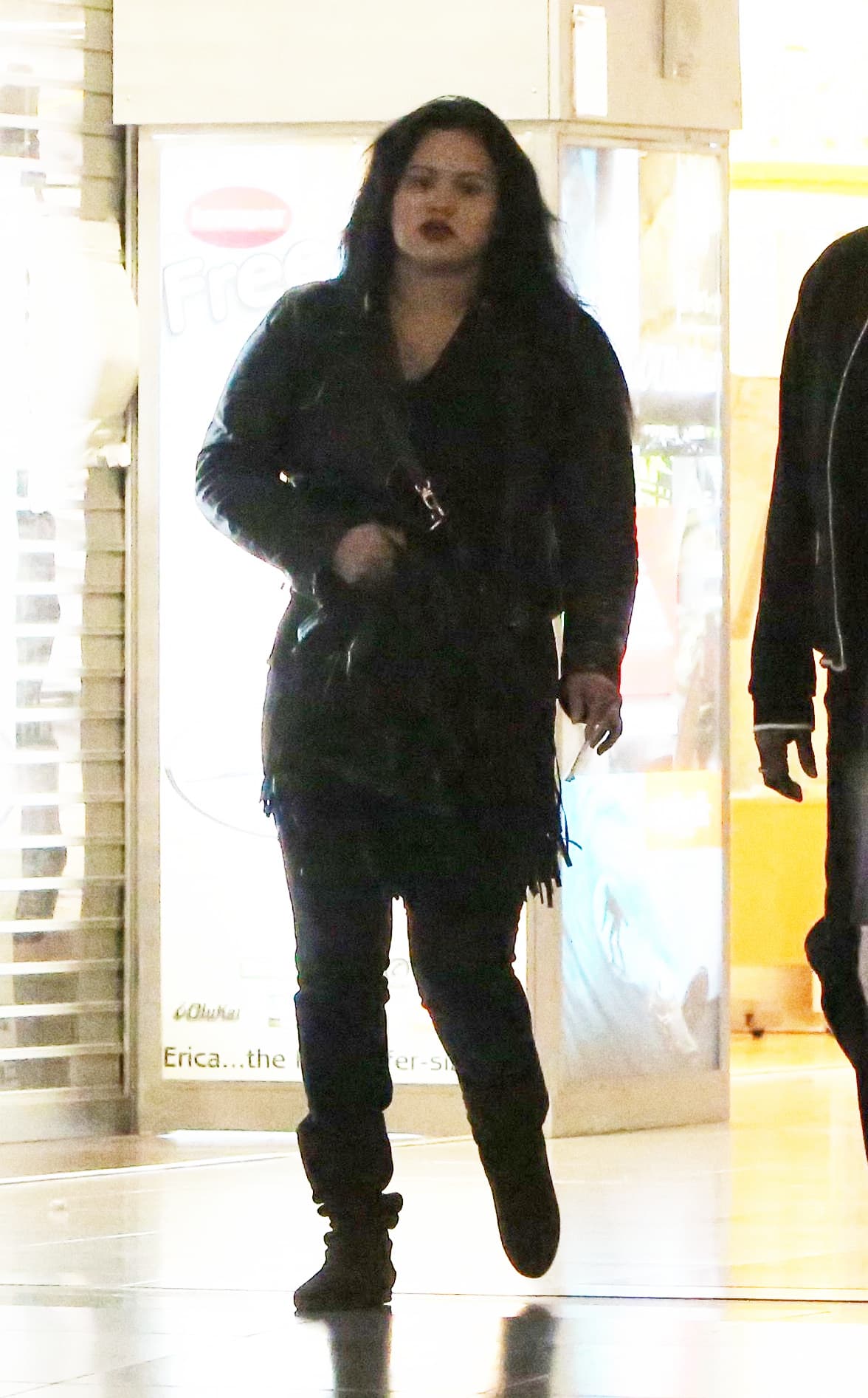 La ex esposa de Lamar, Liza Morales, acompañó a sus hijos.