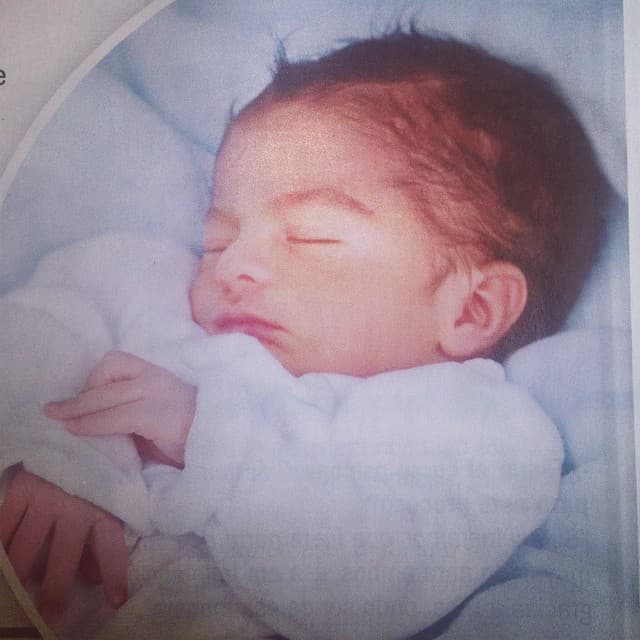 Fotos dulces del bebé de Ninel Conde.