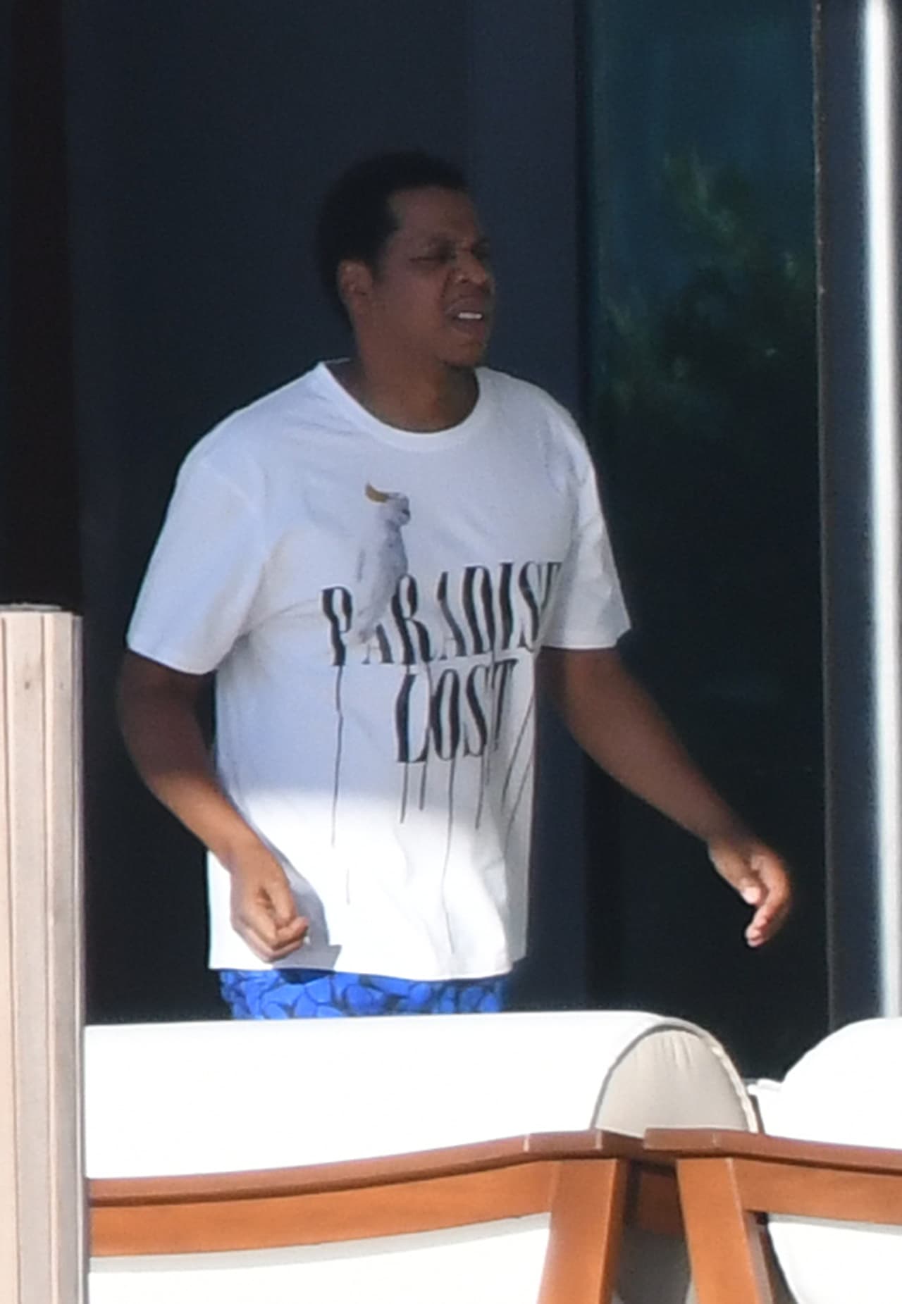 La familia estuvo acompañando a Jay Z, quien se presentó en el Amway Center de Orlando y el American Airlines Arena de Miami.