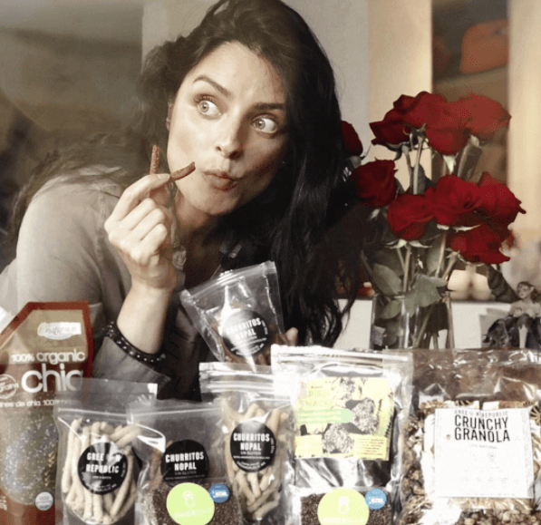 Además, la actriz mostró parte de la alimentación que mantiene ahora que está embarazada, con la que no deja pasar los antojos propios de esta esta etapa, pero sin olvidar el toque saludable.