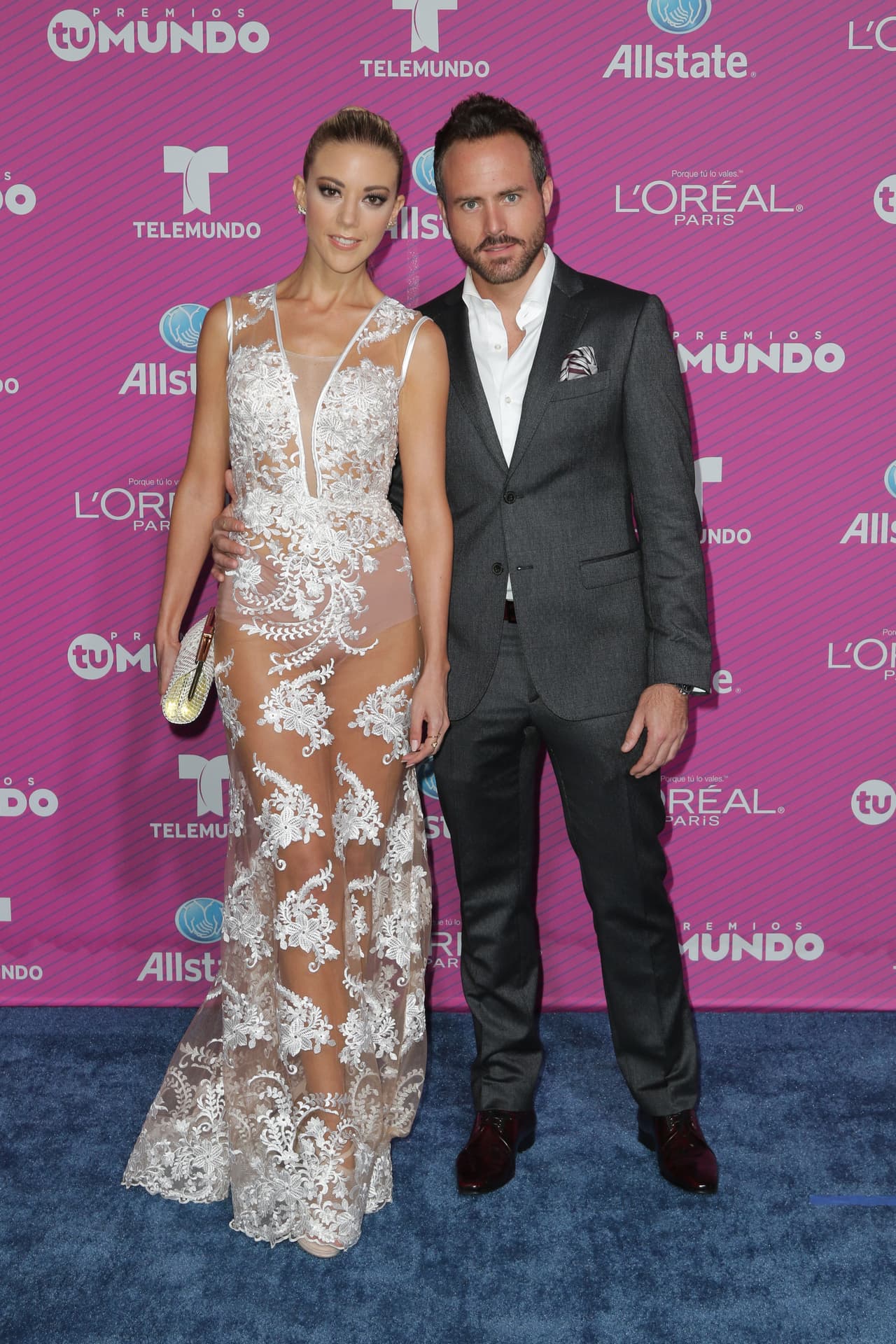 Fernanda Castillo y Erik Hayser