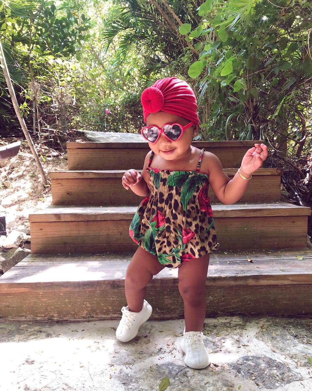 "Estoy enamorada de mi hija True y solo quiero estar con ella y disfrutar cada momento que pasamos juntas".