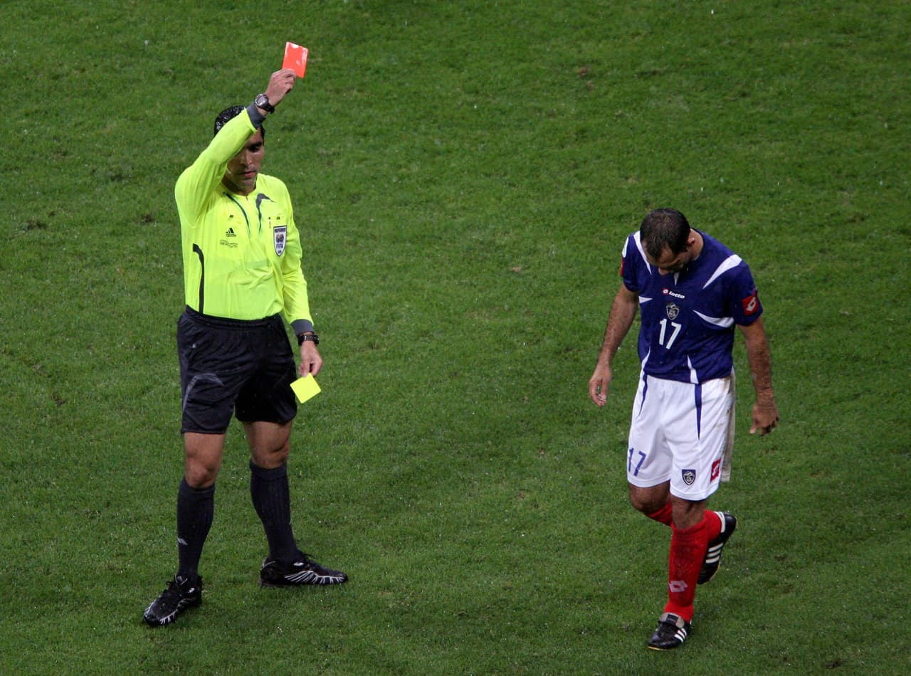 El último en pitar a Serbia y Montenegro fue el silbante mexicano Marco Antonio Rodríguez.