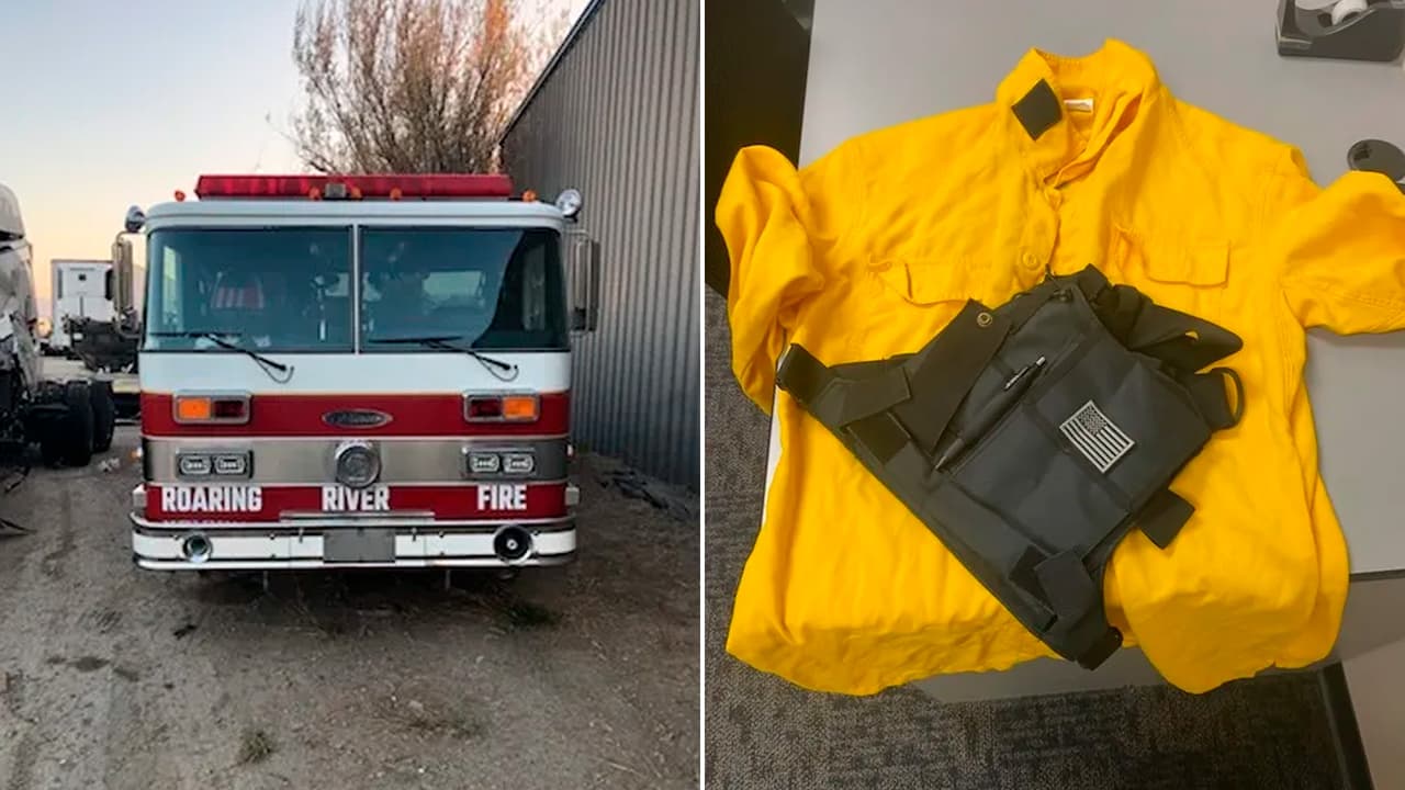 Arrestan a falsos bomberos en puesto de control de emergencia en el incendio Palisades