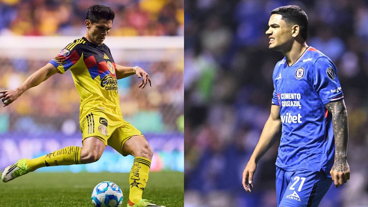 Cruz Azul vs América: ofensiva celeste contra defensa azulcrema