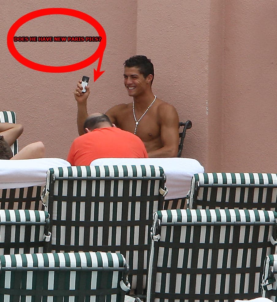 Hasta presumió las fotos que se tomaron juntos.