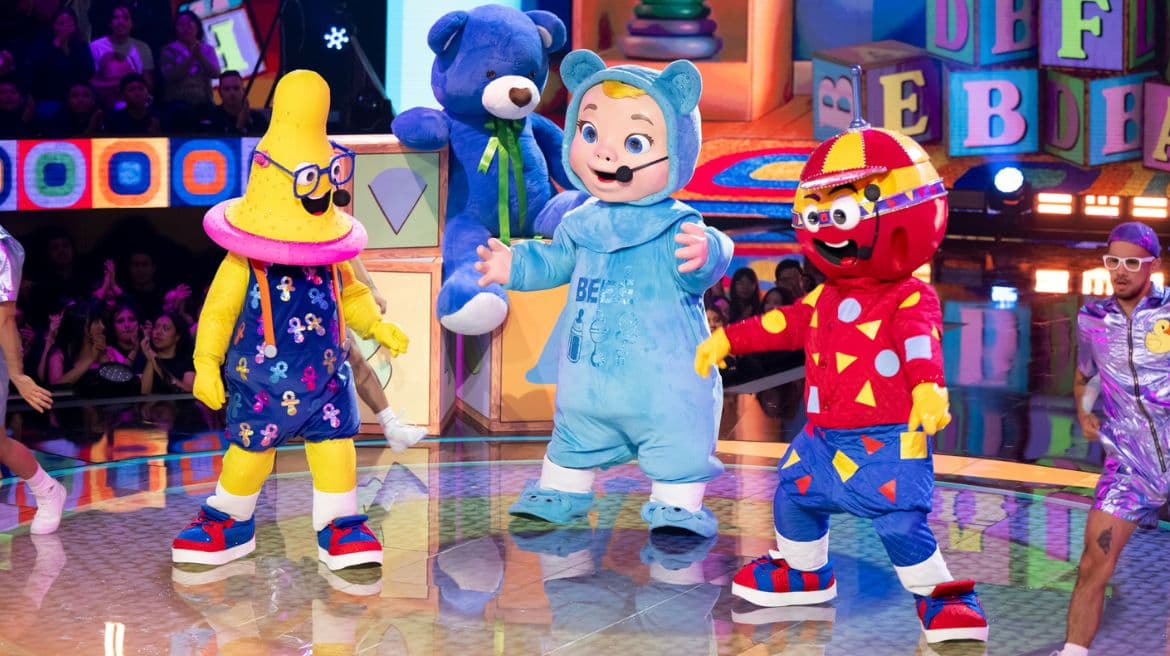 Chupón, Bebé y Sonaja en '¿Quién es la Máscara?'