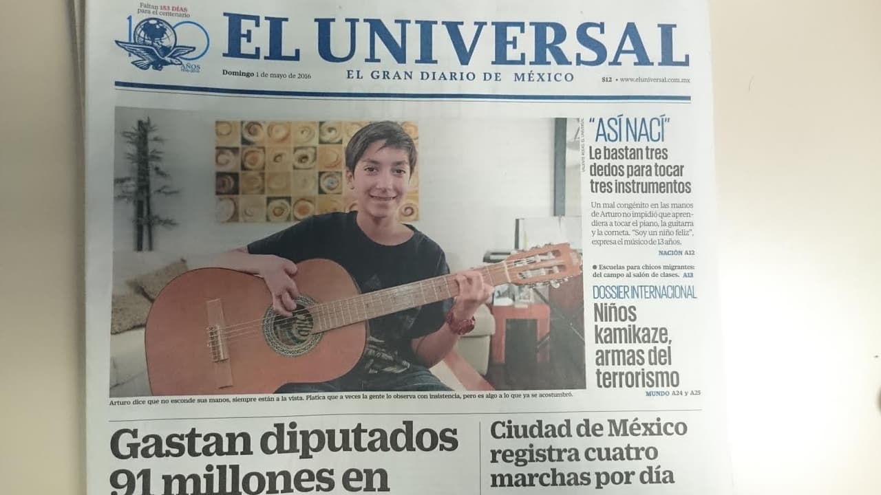1 de octubre: En la capital mexicana se funda el diario El Universal