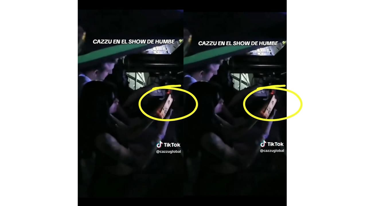 Cazzu tendría una foto de su hija Inti como fondo de pantalla.