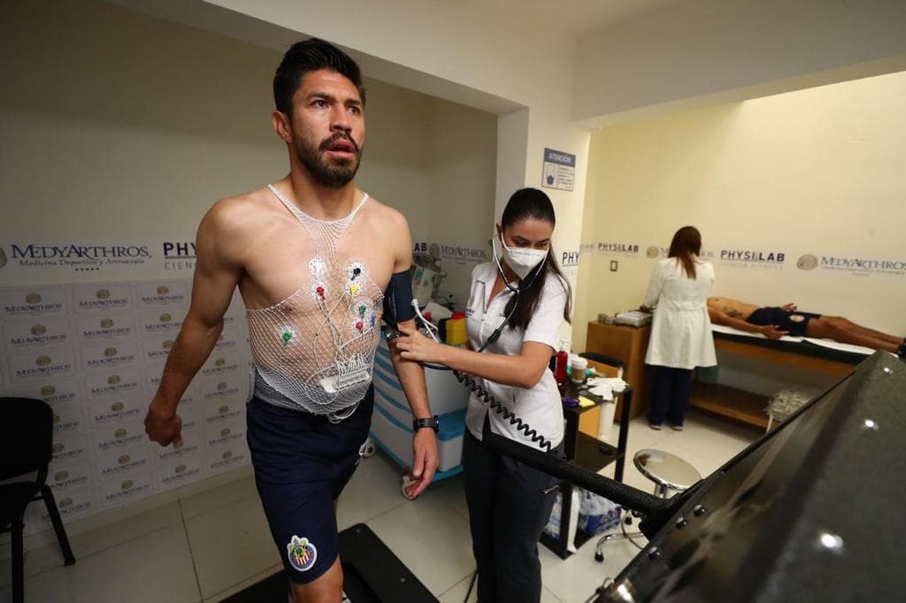 De cara a la pretemporada, jugadores de Chivas se sometieron a pruebas físicas y de COVID-19 para iniciar su preparación al Torneo Guard1anes 2020.