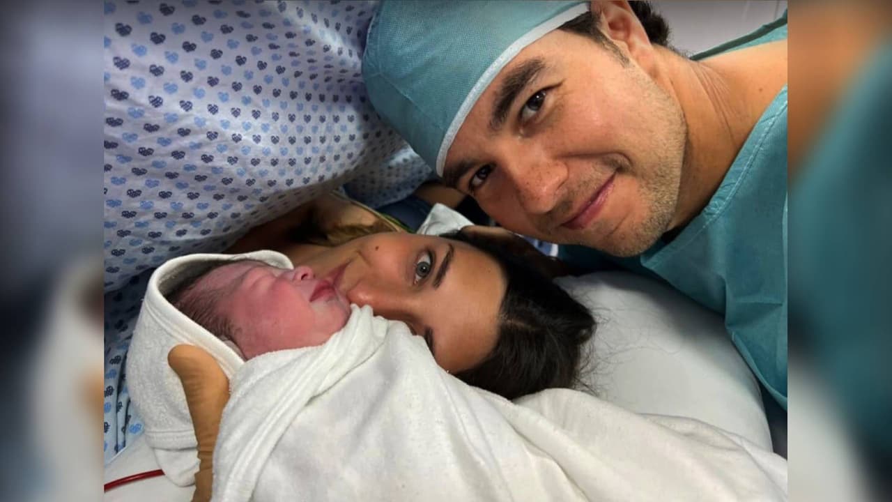 ¡La familia de Checo Pérez creció! Nació Emilio, su tercer hijo